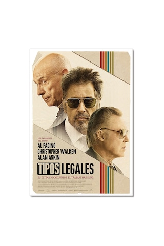 Cakasepetim Stand Up Guys Film Poster Ahşap Mdf Tablo