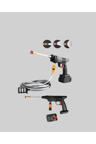 Taşınabilir Akülü Araba Yıkama Makinesi 1.7 Mpa Basınçlı Ve Ergonomik Tasarımlı