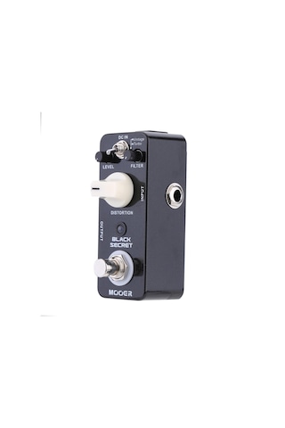 Mooer Black Secret Mikro Mini Distorsiyon Elektro Gitar Siyah