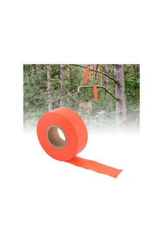 Ximistore9 Turuncu Pvk Çiftlik İzleme Şeridi - 45m Uzunluk, 2.5cm Genişlik, Yapışmaz, Dayanıklı, Kamp/hiking İçin Sınır Belirleme Turuncu