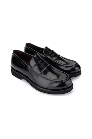 Valentino Valentıno Erkek Hakiki Deri Siyah Loafer Ayakkabı 667 20834 Erk Ayk Y25 Nero Siyah