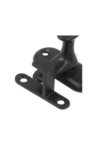 Besthome1 Suntek Ahır Kapısı Kilit Mandalı Paslanmaz Çelik Siyah, Geniş Boyutlu Ahır Kapısı