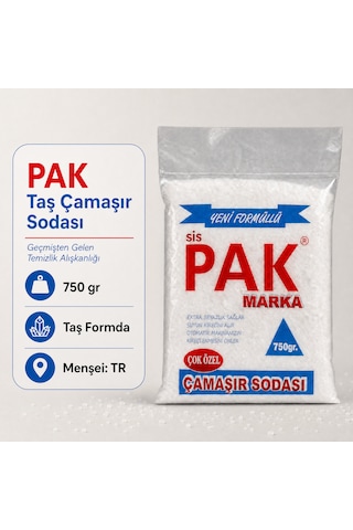 4'lü Taş Çamaşır Sodası Sepeti