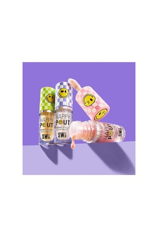 Smiley Pout Lip Gloss Pink Bliss 001