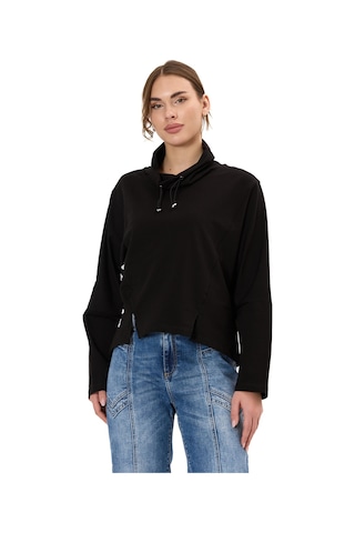 Cipo & Baxx Wl369 Kadın Kapüşonlu Hoodie Sweatshirt Rahat Şık Ve Sokak Stiline Uygun Siyah