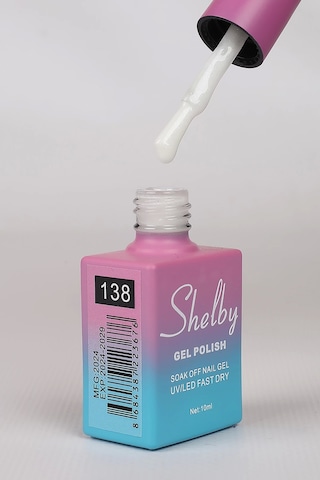 Shelby 10 Ml. A138 İnci Tozu Krom Kalıcı Oje