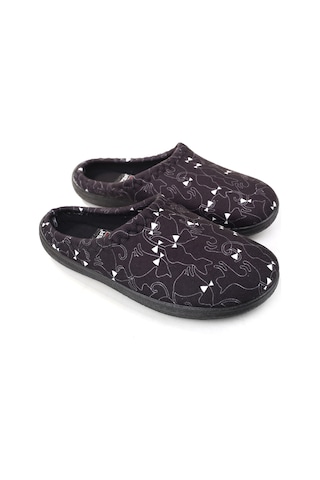 Gezer 16162 Günlük Kadın Ev-halı Terliği Siyah