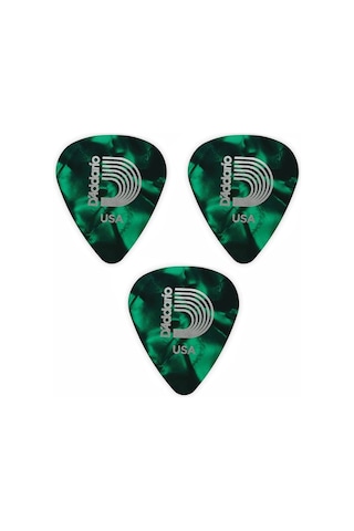 1cap6gr Gitar Penası 3 Adet 1 Mm. Heavy Yeşil