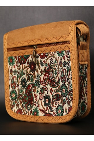 Pujiva Etnik Tarz Kilim Desenli, Omuz Çantası, Askılı Çanta, Suet Kapak, Günlük Otantik Çanta Ölçü:17 18 6 Bej