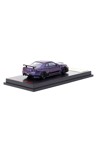 Ignition Model 1/64 Nismo R34 Gt-r Z-tune Purple Metallic Tarmac Special Edition Ig3839