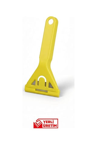 Cam Kazıma Bıçağı 3 Lü Set Paslanmaz Çelik, Ergonomik Saplı, Güvenli Temizlik Aracı Diğer