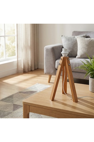 Elit Abajur Ayağı Bambu Mdl 3037