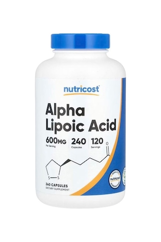 Nutricost Alpha Lipoic Acid 600 Mg 240 Kapsül