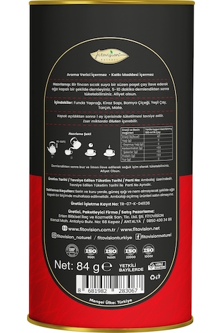 Fitovision Fito'L Bitki Çayı Süzen Poşet 84 G