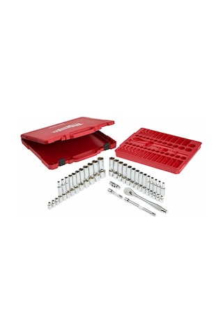 Milwaukee 3/8 Cırcırlı Lokma Anahtar Takımı 56 Parça - 4932464946