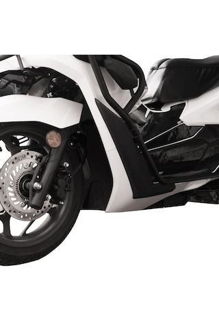 Gp Kompozit Honda Pcx 125 / 150 2025 Uyumlu Bacak Ve Sele Altı Grenaj Koruma Seti Siyah