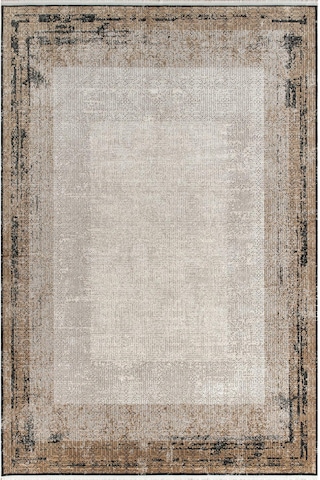 Royal Halı Bearny Td04a Gold Krem Viskon Akrilik Yumuşak Dokulu Modern Halı