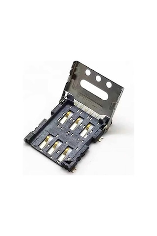 Nano Sim Kart Soket Micro 6 Pin Açılabilir Kilitli Kapak Gsm Akıllı Saat Apple Uyumlu iPhone Cep Telefonu
