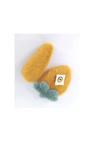 Meyveli Renkli Peluş Çıt Çıt Toka 11359 Çok Renkli