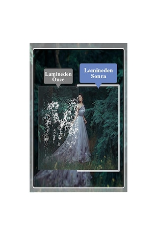 A5 Parlak Laminasyon Filmi 10 Lu 1 Paket 125 Mikron Pvc Kaplama Laminasyon Kaplama Poşeti 10 Adet