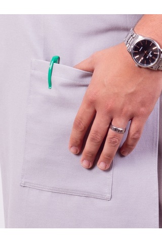 Mutfak Önlüğü Kişiye Ve İsme Özel Nakışlı Mutfak Önlüğü Şef 1 Farklı Renkler Gri