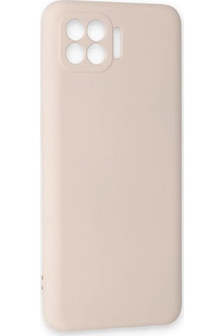 Cosmotex 8683140330897 Newface Oppo Reno 4 Lite Kılıf Nano İçi Kadife Silikon - Pudra