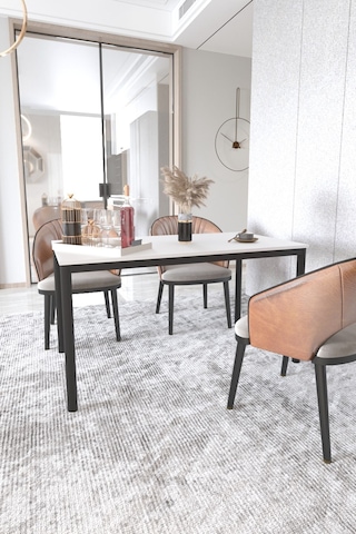 Elegance Yemek Masası Beyaz 120x70