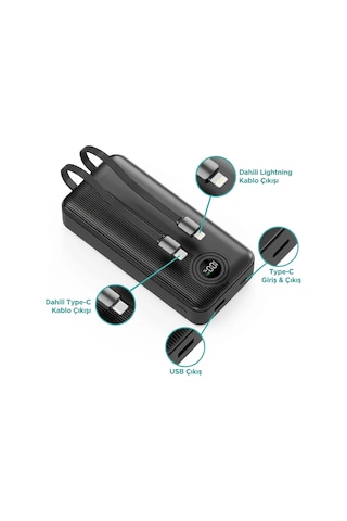 Dexim W4 Dca0068 20000 Mah Hızlı Şarj Powerbank