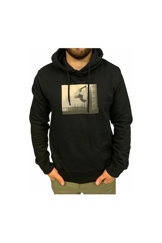 Superfly Sweat Erkek Sweat 21203 Siyah