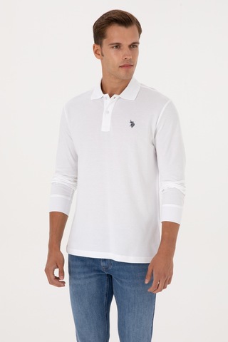 U.s. Polo Assn. Erkek Beyaz Sweatshirt 50307688-vr013 Beyaz