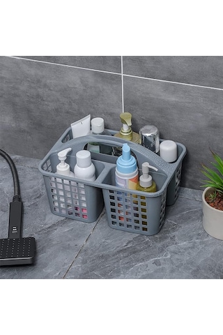 Bölme Düzenleyici Sepet Divided Organizer Basket Gri