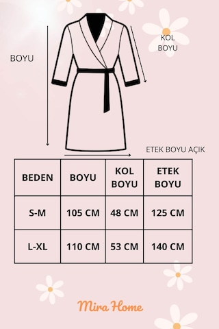 4 Parça Aile Bornoz Seti Kadın Erkek Havlulu Bornoz Takımı Pembe - Gri