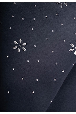 Taş Detaylı Sweatshirt 4-12 Yaş Antrasit Antrasit