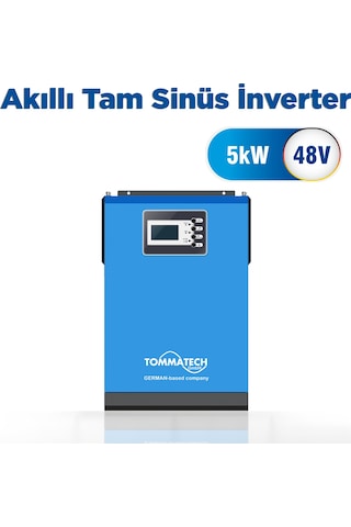 Tommatech 5k 48v 1faz Akıllı İnverter