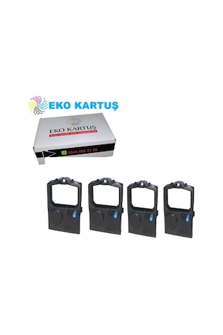 Eko Kartuş Oki ML-195 lı Ekonomik 4’lü Yazıcı Şeriti,