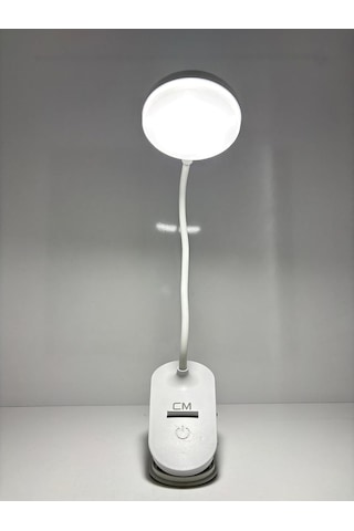 Tr Cm 3 Işık Modlu Led Masa Lambası Mandallı, Usb Şarjlı, Taşınabilir Diğer
