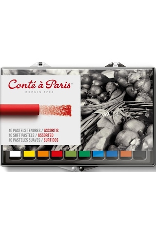 Conte  Paris 10'Lu Soft Pastel Set