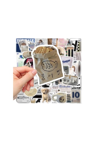 Vintage Instagram Sticker Seti Laptop Ajanda Notebook Tablet Telefon Defter Etiket Bullet Journal Diğer