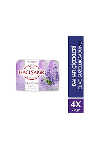 Güzellik Sabunu 4x70 Gr Lavanta