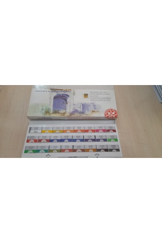 Afra Taş Tablet Sulu Boya 24 Lü Tam Boy