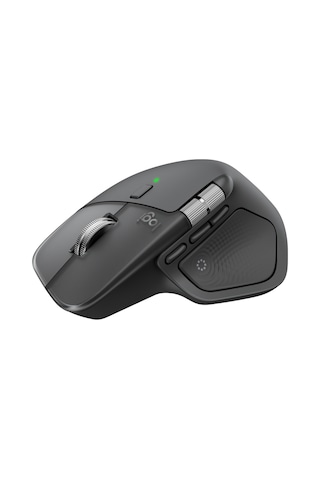 Logitech Mx Master 4 Dokunsal Geri Bildirimli 8000 Dpı Sessiz Kablosuz Bluetooth Mouse - Koyu Gri
