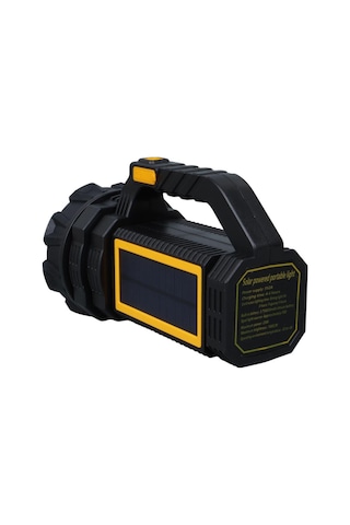 Powermaster Mx-w5190-p50 Solar Şarjlı El Feneri Uzun Mesafe Işıldak