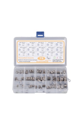 75 Parça Diş Tamir Seti Somunlar Kaiyi Standart