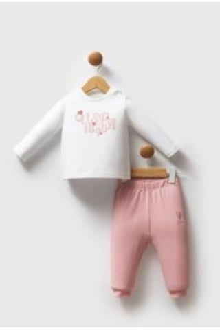 U.S. Polo Assn. 3lü Takım Açık Pembe Açık Pembe