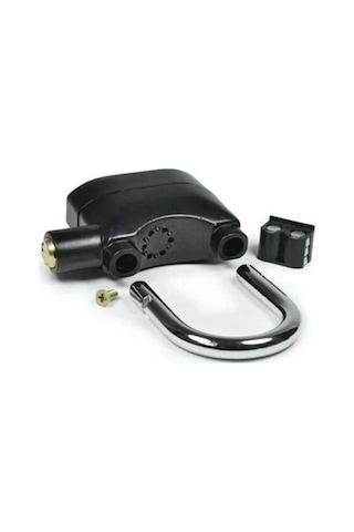 İpek Yıldızı Desibel Siyah Alarmlı Çok Fonksiyonlu Ekstra Güvenlikli Kare Asma Dolap Kilidi