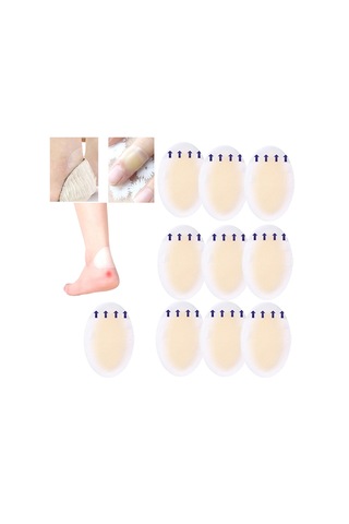 Suntek 10 Adet Jel Ayakkabı Çıkartmaları Spor 44mmx69mm