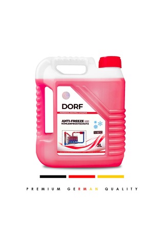 Dorf Germany Kırmızı Antifriz Dört Mevsim - 3 Lt