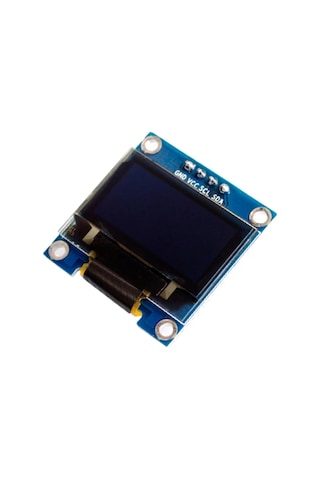 2-adet Oled Ekran 0.96" I2c Mavi, Monokrom