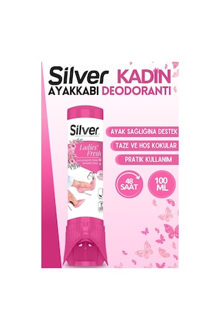 Kadın Ayakkabı Deodorantı Koku Giderici Önleyici 100 Ml Çok Renkli