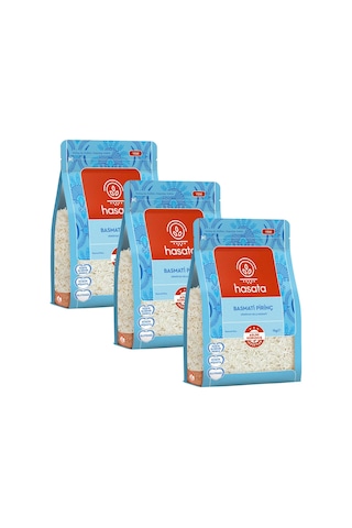 Hasata Basmati Pirinç 1 Kg X 3 Adet